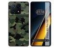 Funda Silicona para Xiaomi Poco X6 Pro 5G diseño Camuflaje Dibujos