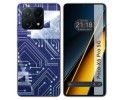 Funda Silicona para Xiaomi Poco X6 Pro 5G diseño Circuito Dibujos