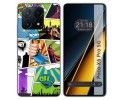 Funda Silicona para Xiaomi Poco X6 Pro 5G diseño Comic Dibujos