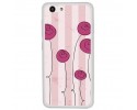 Funda Gel Tpu para Zte Blade A522 Diseño Flores Vintage Dibujos
