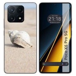 Funda Silicona para Xiaomi Poco X6 Pro 5G diseño Concha Dibujos
