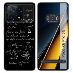 Funda Silicona para Xiaomi Poco X6 Pro 5G diseño Formulas Dibujos