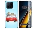 Funda Silicona para Xiaomi Poco X6 Pro 5G diseño Furgoneta Dibujos
