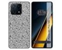 Funda Silicona para Xiaomi Poco X6 Pro 5G diseño Letras Dibujos