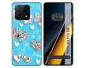 Funda Silicona para Xiaomi Poco X6 Pro 5G diseño Mariposas Dibujos