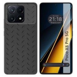 Funda Silicona para Xiaomi Poco X6 Pro 5G diseño Metal Dibujos