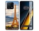 Funda Silicona para Xiaomi Poco X6 Pro 5G diseño Paris Dibujos