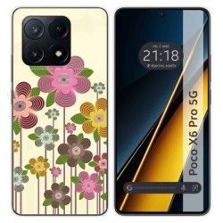 Funda Silicona para Xiaomi Poco X6 Pro 5G diseño Primavera En Flor Dibujos