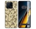 Funda Silicona para Xiaomi Poco X6 Pro 5G diseño Sand Camuflaje Dibujos