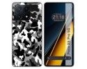Funda Silicona para Xiaomi Poco X6 Pro 5G diseño Snow Camuflaje Dibujos