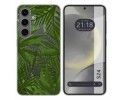 Funda Silicona Transparente para Samsung Galaxy S24 5G diseño Jungla Dibujos