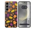 Funda Silicona Transparente para Samsung Galaxy S24 5G diseño Otoño Dibujos