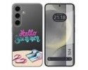 Funda Silicona Transparente para Samsung Galaxy S24 5G diseño Summer Dibujos