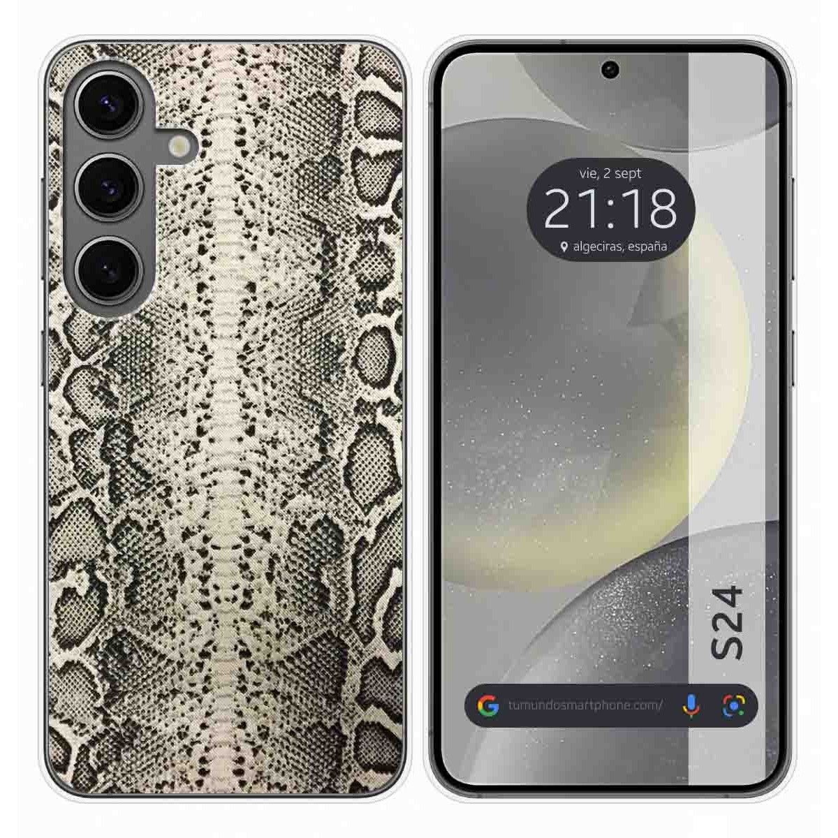 Funda Silicona para Samsung Galaxy S24 5G diseño Animal 01 Dibujos