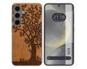 Funda Silicona para Samsung Galaxy S24 5G diseño Cuero 03 Dibujos