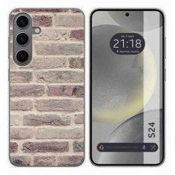 Funda Silicona para Samsung Galaxy S24 5G diseño Ladrillo 01 Dibujos