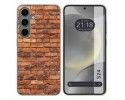 Funda Silicona para Samsung Galaxy S24 5G diseño Ladrillo 04 Dibujos