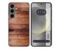 Funda Silicona para Samsung Galaxy S24 5G diseño Madera 02 Dibujos