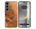 Funda Silicona para Samsung Galaxy S24 5G diseño Madera 04 Dibujos