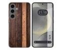 Funda Silicona para Samsung Galaxy S24 5G diseño Madera 05 Dibujos