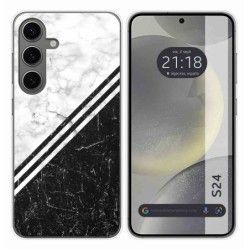 Funda Silicona para Samsung Galaxy S24 5G diseño Mármol 01 Dibujos