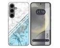 Funda Silicona para Samsung Galaxy S24 5G diseño Mármol 02 Dibujos