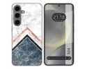 Funda Silicona para Samsung Galaxy S24 5G diseño Mármol 05 Dibujos