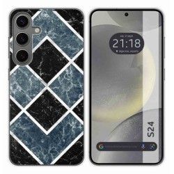 Funda Silicona para Samsung Galaxy S24 5G diseño Mármol 06 Dibujos