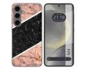 Funda Silicona para Samsung Galaxy S24 5G diseño Mármol 07 Dibujos