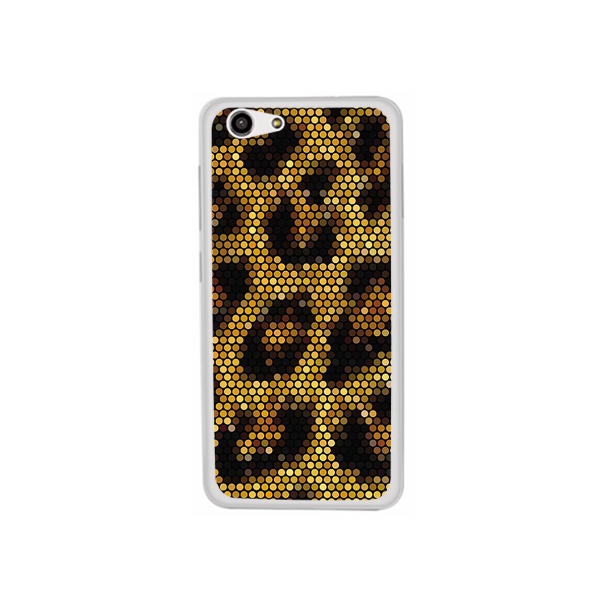 Funda Gel Tpu para Zte Blade A522 Diseño Leopardo Dibujos