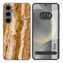 Funda Silicona para Samsung Galaxy S24 5G diseño Mármol 10 Dibujos