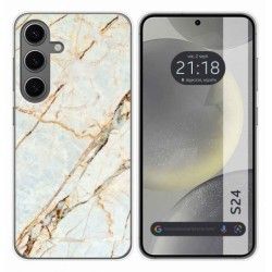 Funda Silicona para Samsung Galaxy S24 5G diseño Mármol 13 Dibujos