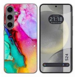 Funda Silicona para Samsung Galaxy S24 5G diseño Mármol 15 Dibujos
