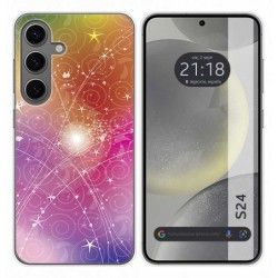 Funda Silicona para Samsung Galaxy S24 5G diseño Abstracto Dibujos