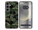 Funda Silicona para Samsung Galaxy S24 5G diseño Camuflaje Dibujos