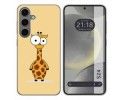 Funda Silicona para Samsung Galaxy S24 5G diseño Jirafa Dibujos