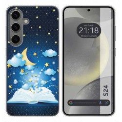 Funda Silicona para Samsung Galaxy S24 5G diseño Libro Cuentos Dibujos
