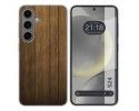 Funda Silicona para Samsung Galaxy S24 5G diseño Madera Dibujos
