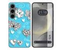 Funda Silicona para Samsung Galaxy S24 5G diseño Mariposas Dibujos
