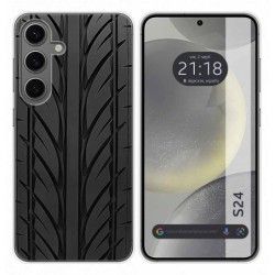 Funda Silicona para Samsung Galaxy S24 5G diseño Neumatico Dibujos