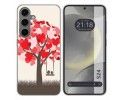 Funda Silicona para Samsung Galaxy S24 5G diseño Pajaritos Dibujos