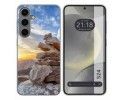 Funda Silicona para Samsung Galaxy S24 5G diseño Sunset Dibujos