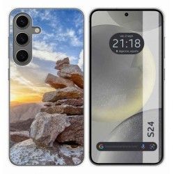 Funda Silicona para Samsung Galaxy S24 5G diseño Sunset Dibujos