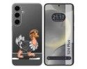 Funda Silicona Transparente para Samsung Galaxy S24+ Plus 5G diseño Avestruz Dibujos
