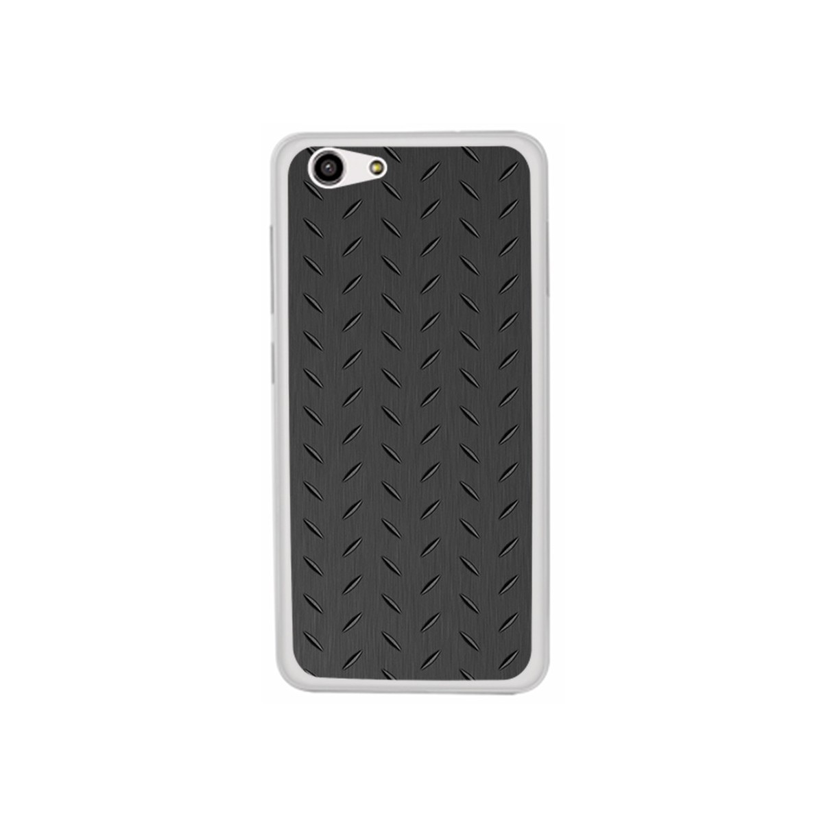 Funda Gel Tpu para Zte Blade A522 Diseño Metal Dibujos