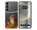 Funda Silicona Transparente para Samsung Galaxy S24+ Plus 5G diseño Suricata Dibujos