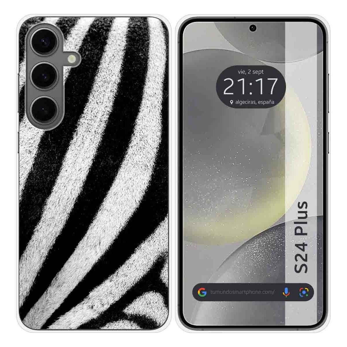 Funda Silicona para Samsung Galaxy S24+ Plus 5G diseño Animal 02 Dibujos