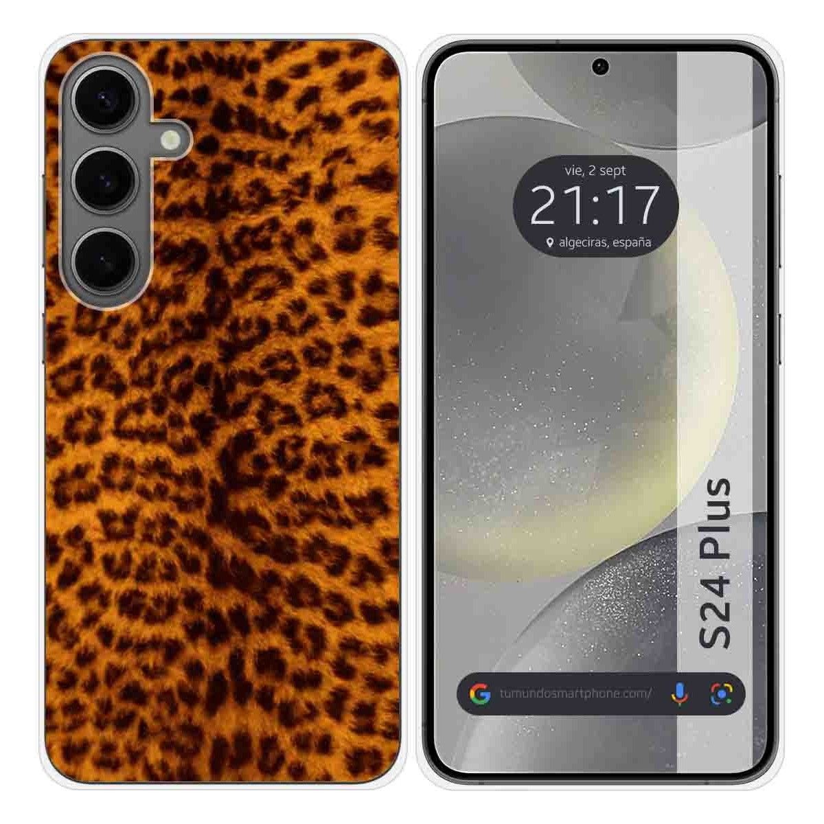 Funda Silicona para Samsung Galaxy S24+ Plus 5G diseño Animal 03 Dibujos