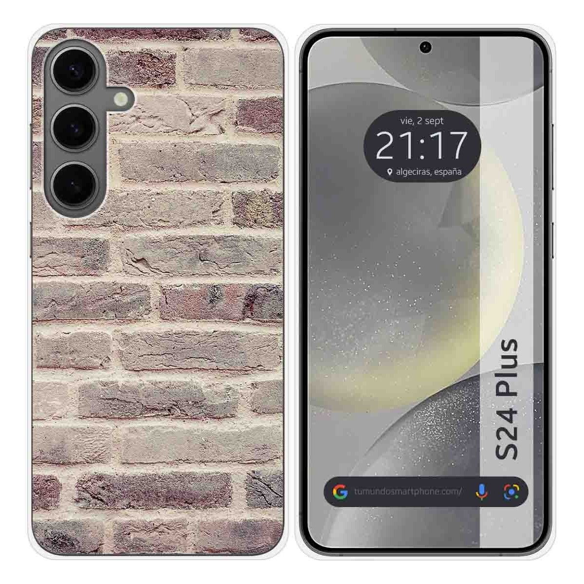 Funda Silicona para Samsung Galaxy S24+ Plus 5G diseño Ladrillo 01 Dibujos