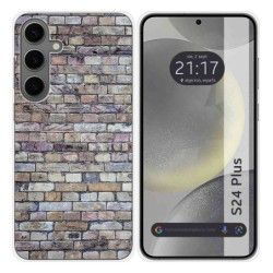 Funda Silicona para Samsung Galaxy S24+ Plus 5G diseño Ladrillo 02 Dibujos